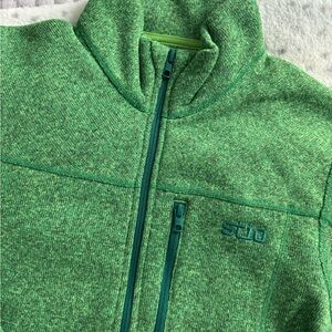 Stio Men’s Vibrant Green Fleece Jacket